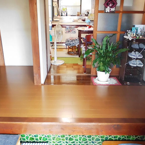 玄関ホール　補修