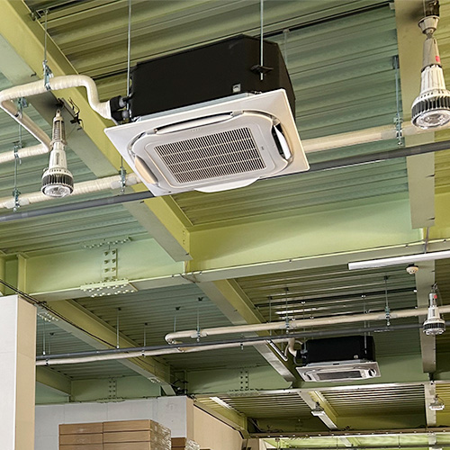 ミズ・バラエティ倉庫空調